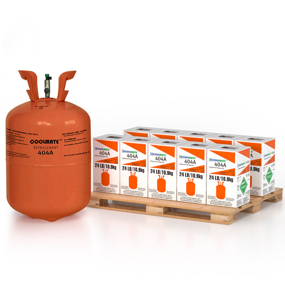 Quarter Pallet R-404A (10 Cylinders $265/ea.)|CoolmateGas Refrigerant
