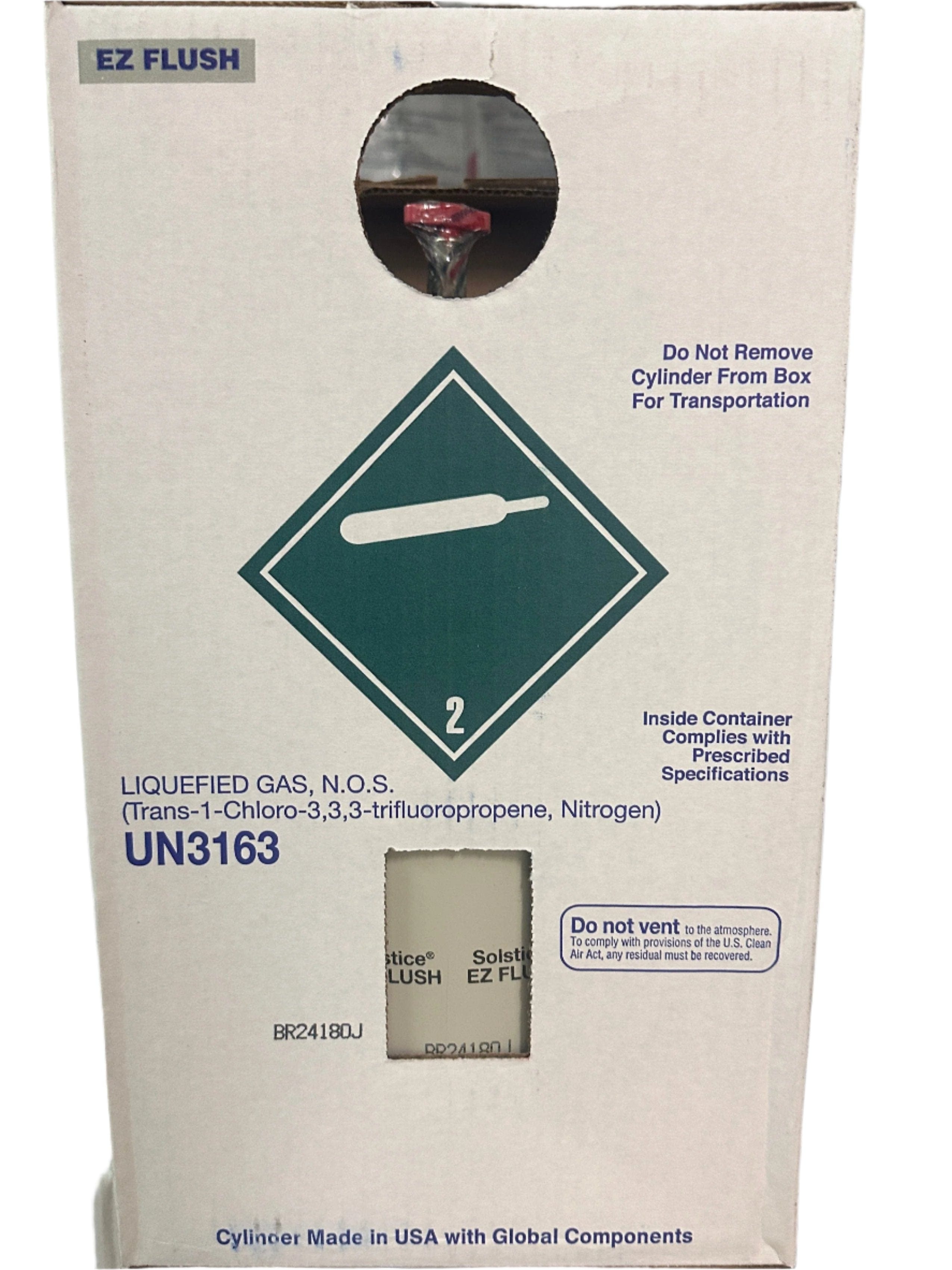 22lb Solstice EZ-Flush Non-Ozone-Depleting HVAC System Cleaner – Made in USA