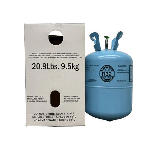 20.9LB R32 Freon Refrigerant Gas – High Efficiency & Eco-Friendly for AC & Refrigeration Systems