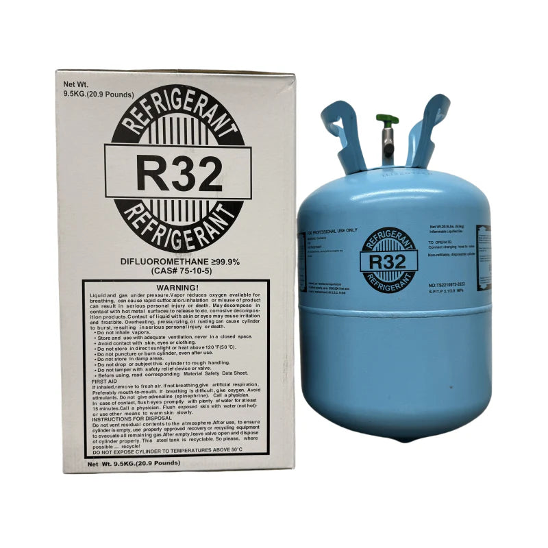 20.9LB R32 Freon Refrigerant Gas – High Efficiency & Eco-Friendly for AC & Refrigeration Systems