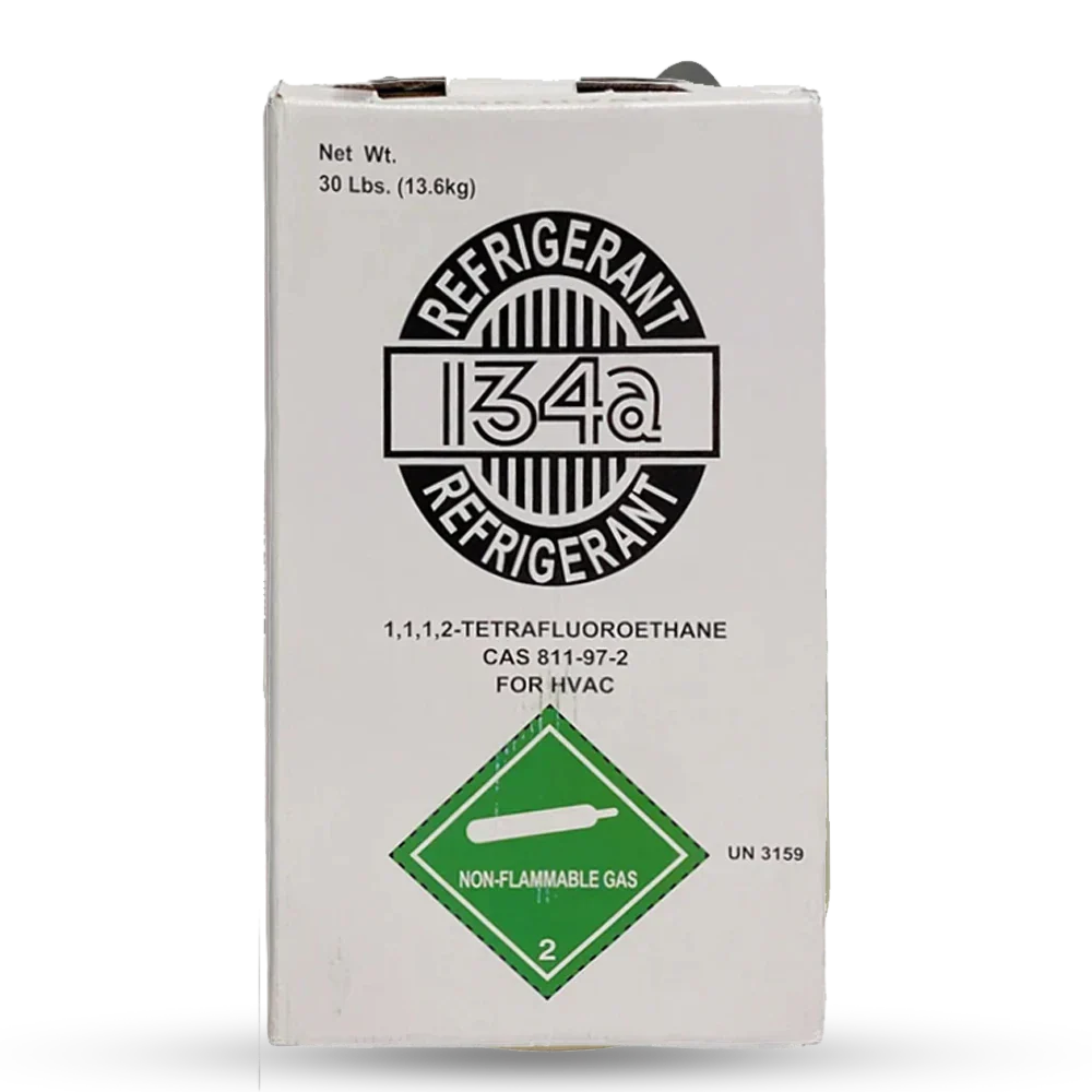 30LB R134A Refrigerant Freon for Air Conditioners - Steel Cylinder Packaging Tank